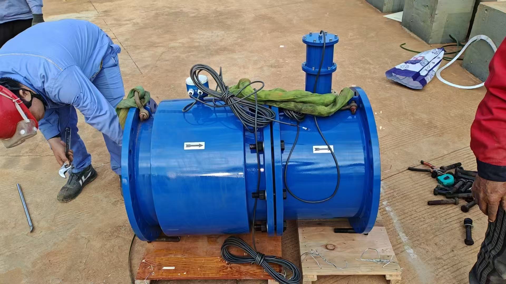 DN500非滿管流量計測泥漿 DN500非滿管流量計測泥漿